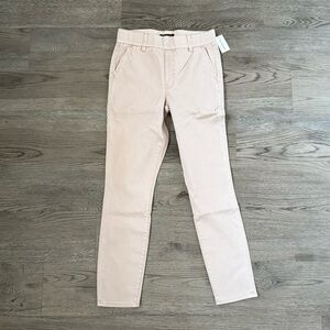Juicy Couture California Skinny Khaki Pull-On Stretch Pants Size 27‎ Stone NWT